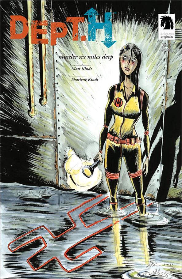 Dept. H issue 1-B Jeff Lemire Cover