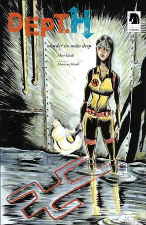 Dept. H issue 1-B Jeff Lemire Cover