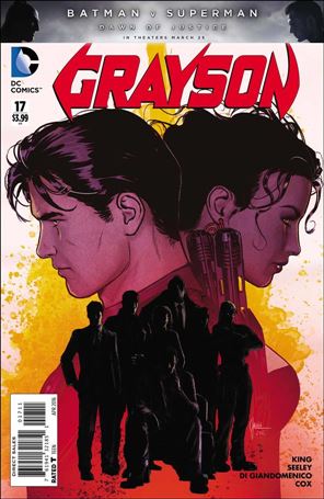 Grayson issue 17 Mikel Janin Cover
