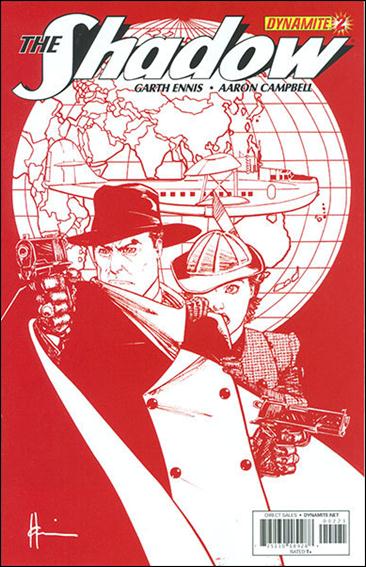 Shadow (2012) issue 2-H Howard Chaykin 1:25 "Bloody Red" Cover