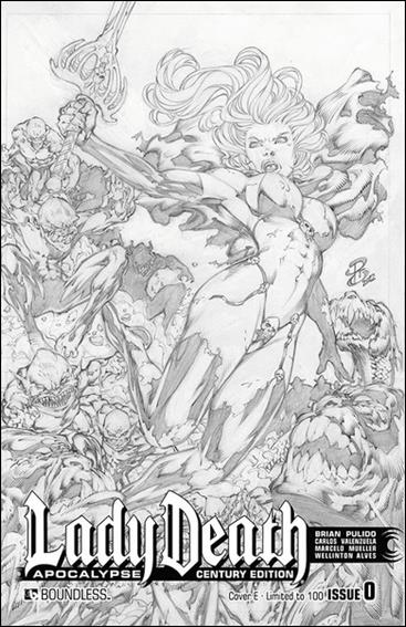Lady Death: Apocalypse issue 0-ND Century Edition E Cover 1/100