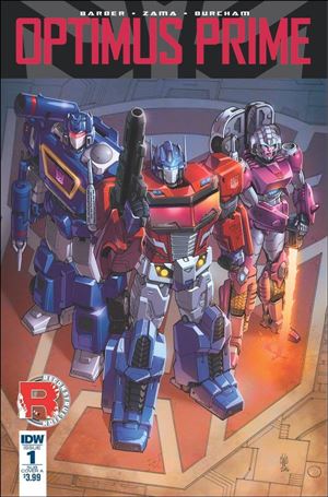 Optimus Prime issue 1-B Casey Coller Subscription Cover