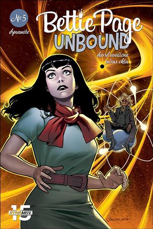 Bettie Page: Unbound issue 5-D Julius Ohta Cover