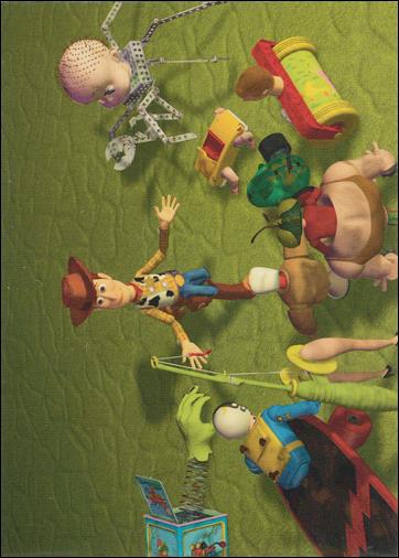 Toy Story Series 1 (Base Set) card 23 "He's my friend, he's the only one I've got."