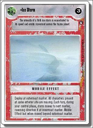 Star Wars: Hoth Revised (Base Set) card 119 Ice Storm