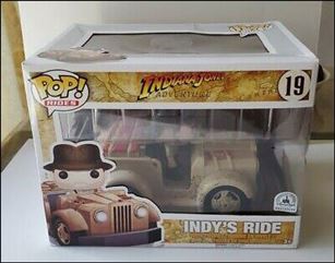 POP! Rides figure 19-B Indy's Ride  Disney Parks Exclusive