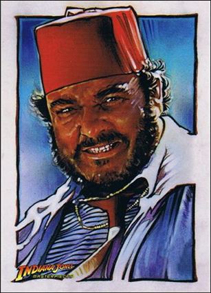 Indiana Jones Masterpieces (Base Set) card 19 Sallah