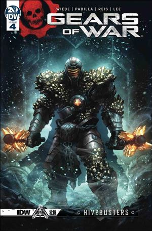 Gears of War: Hivebusters issue 4 Alan Quah Cover