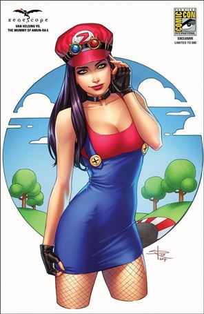 Van Helsing vs the Mummy of Amun-Ra issue 6-I Sabine Rich SDCC Cosplay Cover 1/500