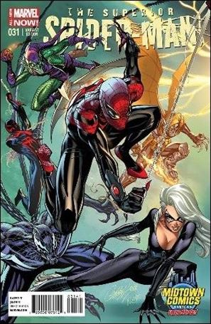 Superior Spider-Man (2013) issue 31-E J. Scott Campbell Midtown Connecting Cover