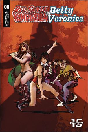 Red Sonja and Vampirella Meet Betty and Veronica issue 6-E Cat Staggs Cover