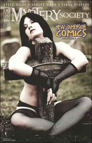 Mystery Society issue 1-D New Dimension Comics Photo/Flip Cover 1/1000