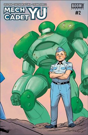Mech Cadet Yu issue 2-B Subscription Connecting Cover