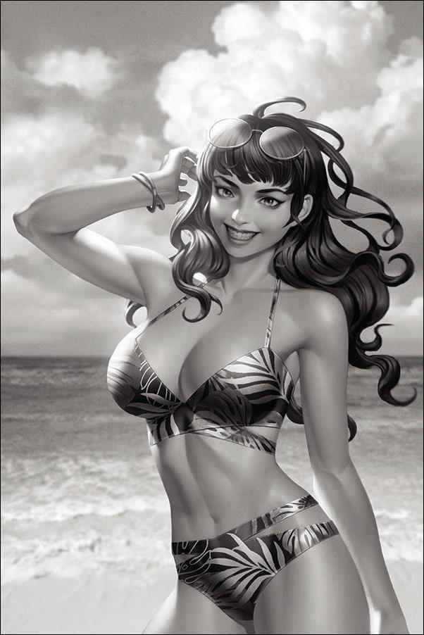 Bettie Page (2020) issue 3-K Jung-Geun Yoon 1:15 B&W Virgin Cover