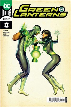 Green Lanterns issue 41-B Brandon Peterson Cover
