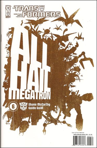 Transformers: All Hail Megatron issue 6-B Trevor Hutchison Cover