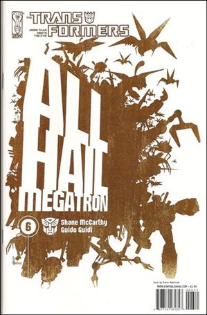 Transformers: All Hail Megatron issue 6-B Trevor Hutchison Cover