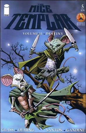 Mice Templar: Destiny issue 5 Santos & Gandini Cover
