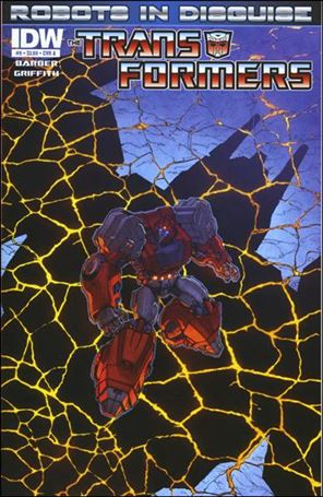 Transformers: Robots in Disguise (2012) issue 9 Andrew Griffith Cover