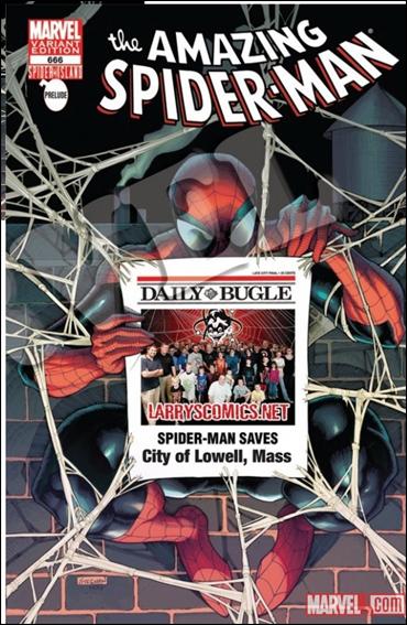 Amazing Spider-Man (1963) issue 666-OR Larry's Comics Daily Bugle Cover 1/500