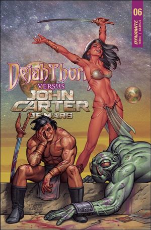 Dejah Thoris Versus John Carter issue 6-B Joseph Michael Linsner Cover