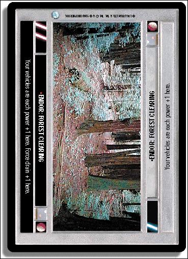 Star Wars: Endor Limited (Base Set) card 72 Endor: Forest Clearing