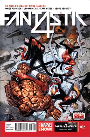 Fantastic Four (2014) issue 2 Leonard Kirk Cover
