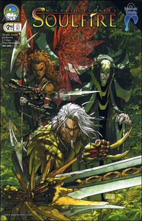 Michael Turner's Soulfire (2004) issue 9 Michael Turner Cover