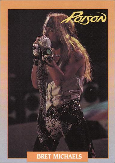 Rock Cards (Base Set) card 219 Bret Michaels