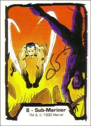 Jim Lee Series 1 (Base Set) card 8 Sub-Mariner