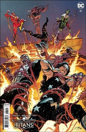 Knight Terrors: Titans issue 1-B Alvaro Martinez Bueno Cardstock Cover