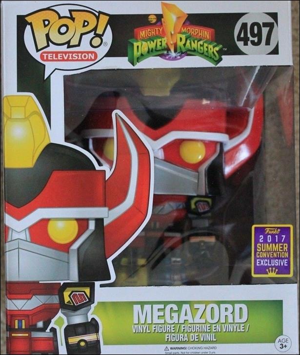 POP! Television figure 497 Megazord 2017 Summer Convention Exclusive