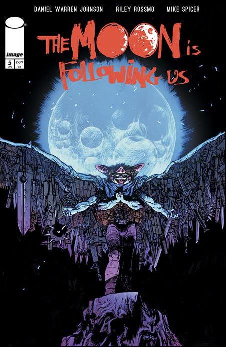 Moon is Following Us issue 5-B Daniel Warren Johnson Cover
