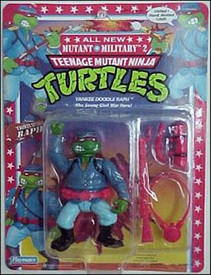 Teenage Mutant Ninja Turtles: Mutant Military figure 10 Yankee Doodle Raph