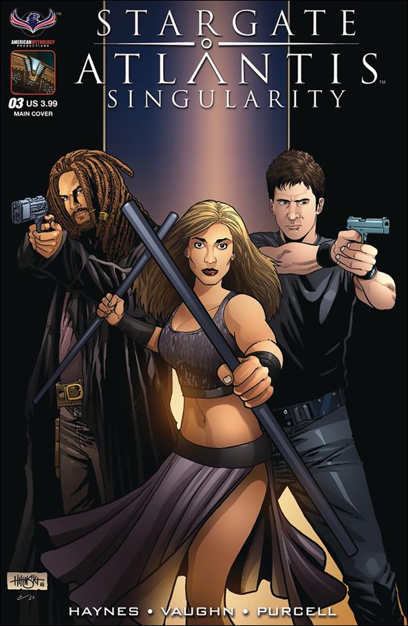 Stargate Atlantis: Singularity issue 3 Clint Hilinski Cover