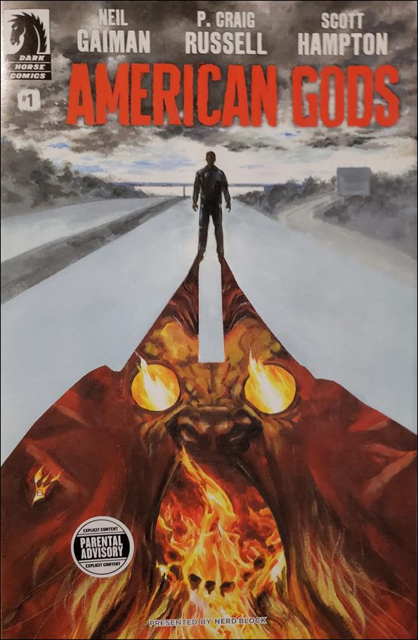 American Gods issue 1-I Nerd Block Cover
