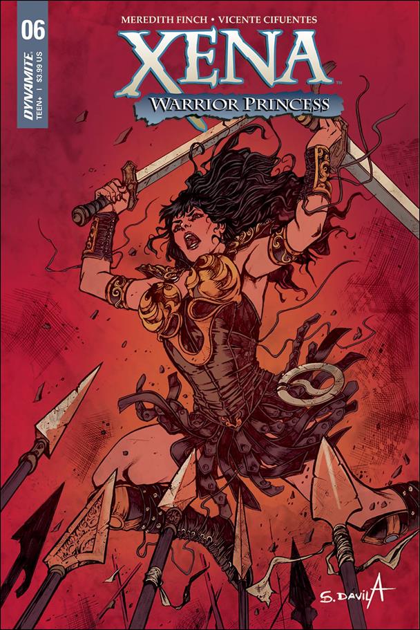 Xena: Warrior Princess (2018) issue 6 Sergio Davila Cover