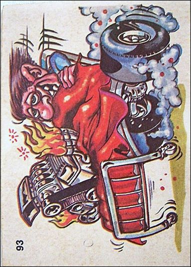 Oddest Odd Rods (Base Set) card 93 (Fan Art on Back)