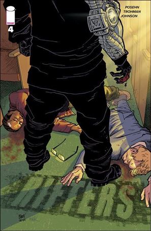 Rifters (2024) issue 4 Chris Johnson Cover