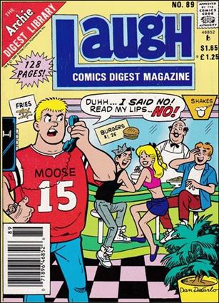 Laugh Digest Magazine issue 89-B Canadian Price Cover