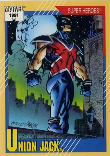Marvel Universe: Series 2 (Base Set) card 24 Union Jack