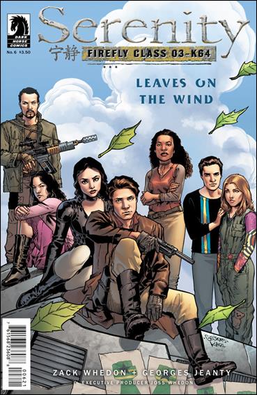 Serenity: Firefly Class 03-K64 - Leaves on the Wind issue 6-B Georges Jeanty Cover