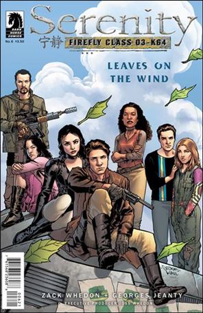 Serenity: Firefly Class 03-K64 - Leaves on the Wind issue 6-B Georges Jeanty Cover
