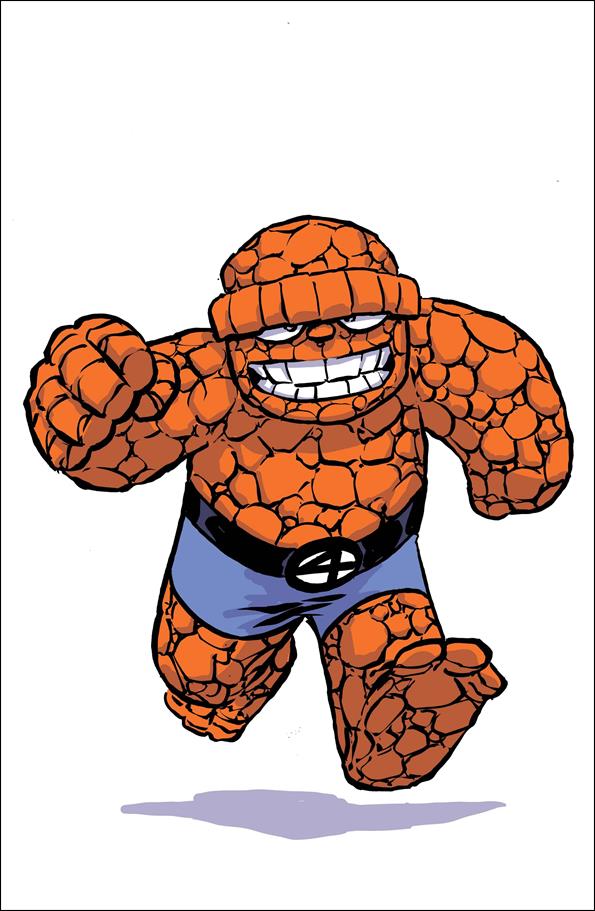 Fantastic Four (2018) issue 3-D Skottie Young Baby Cover