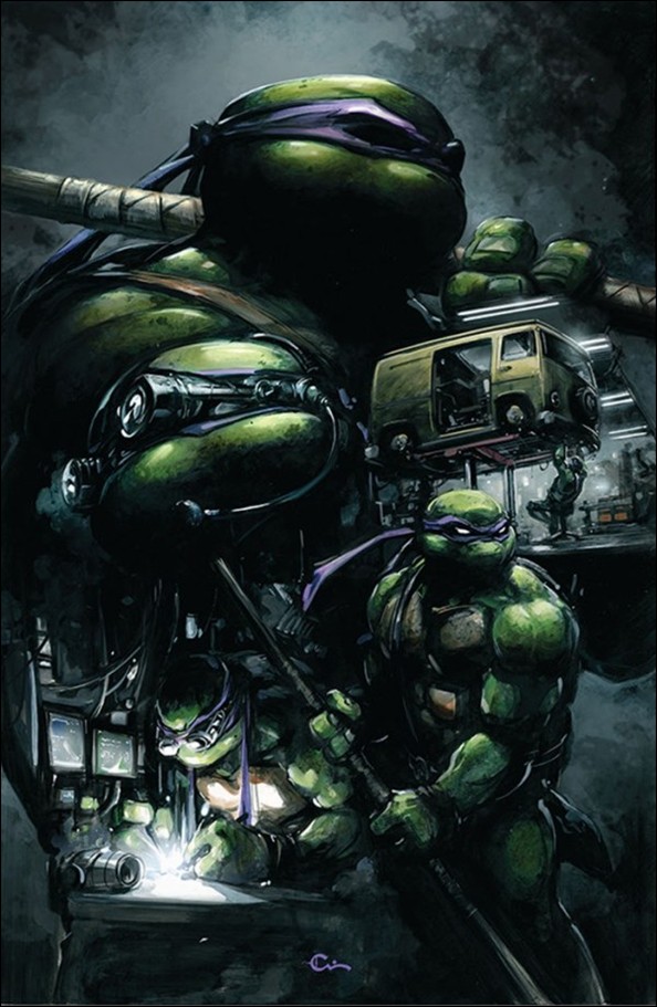 Teenage Mutant Ninja Turtles (2024) issue 9-J Webstore Excl. Clayton Crain Virgin Cover 1/342