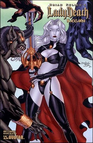 Brian Pulido's Lady Death: Blacklands issue 1/2-M Surprised Cover