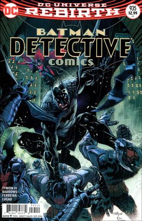 Detective Comics (1937) issue 935-C Eddy Barrows Cover (2nd Printing)