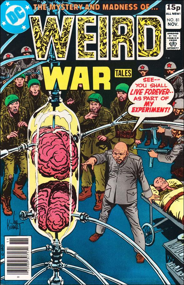 Weird War Tales (1971) issue 81-B UK Price Cover