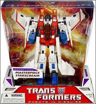 Transformers: Masterpiece Collection figure 2 Masterpiece Starscream (Wal-Mart Exclusive)