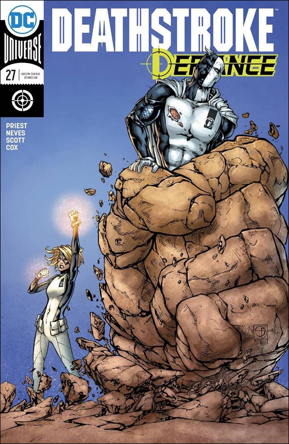 Deathstroke (2016) issue 27-B Shane Davis Cover